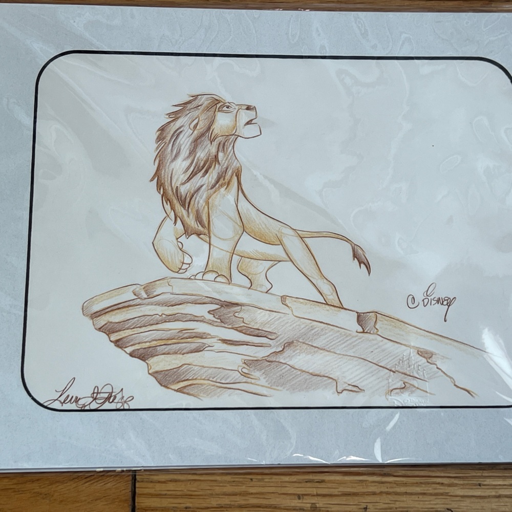 Lion King Art Print - Special Edition from Disney Parks - Picture 4 of 5